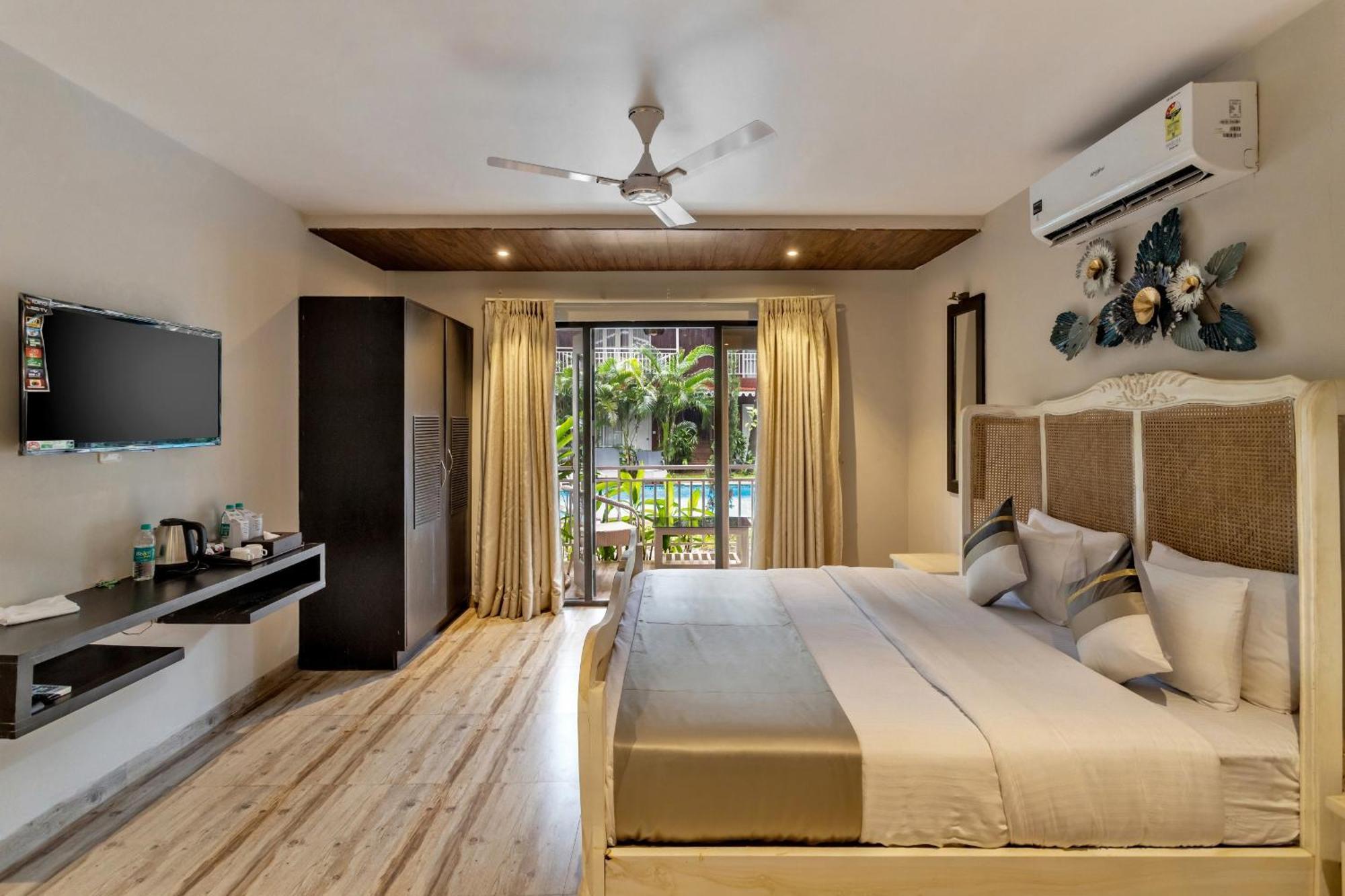 Skon Morjim Beach Resort By Orion Hotels Old Goa Exteriér fotografie