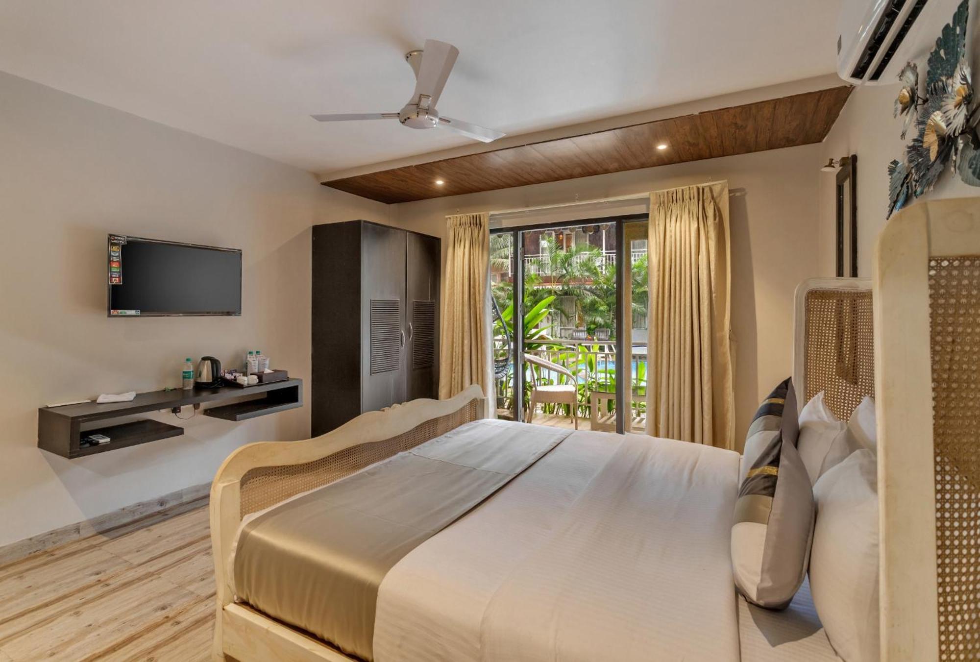 Skon Morjim Beach Resort By Orion Hotels Old Goa Exteriér fotografie