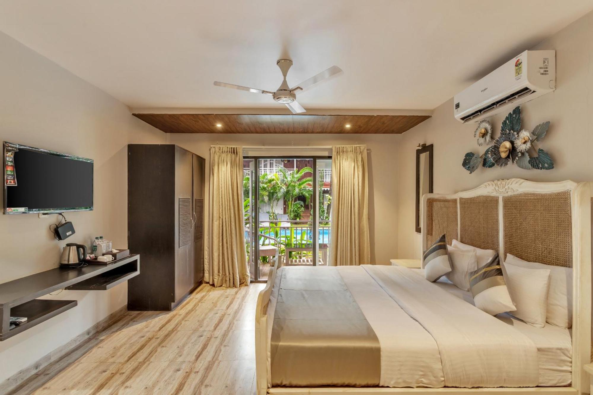 Skon Morjim Beach Resort By Orion Hotels Old Goa Exteriér fotografie